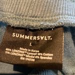 Summersalt  Cozycore The Softest French Terry Joggers High Waist Seaspray LARGE Photo 4