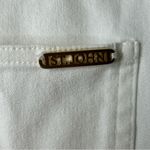 St. John White Trousers Size 6 Photo 5