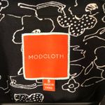 Modcloth  EUC Women's Black and White Floral Blazer 3/4 Sleeve Size S Photo 1