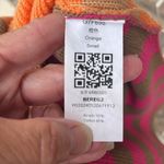 New Maxi Dress Sweater Colorblock Striped Mod Pink Photo 7