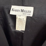 Karen Miller Vintage  Black Blazer Size 16 Photo 6