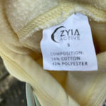 Zyia  ACTIVE YELLOW COWL NECK HOODIE Photo 4