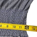 Lark + Grey Smocked Strapless Midi Casual Dress Blue Size XS Photo 5