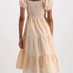 Nordstrom And Now This Orange Midi Dress Photo 1