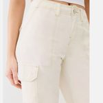 True Religion NWT Winter WHITE Big T Stitch MILITARY CARGO Flap POCKET Photo 5