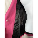 Lilly Pulitzer  Wool Blend Crop Blazer Tie Front Pink Preppy Old Money Small Photo 6