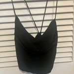 Cowl Neck Corset Crop Top Size L Photo 0
