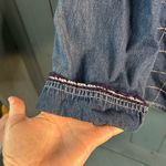 Dress Barn Vintage  Embroidered Blue Jean Jacket | Large Photo 5