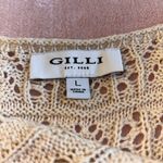 Gilli cream crocheted sleeveless cotton midi dress L boho cottagecore western Size L Photo 5