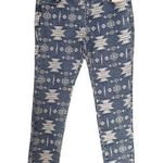 Boom Boom Jeans NWT Straight Leg Southwest Tribal Size Juniors 15 Women's 14 NEW Photo 0