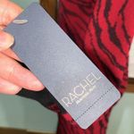 Rachel Roy Womens Sweater Dress Bernadette Knit Fitted Red Tiger Animal Print XS Photo 7