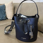 Karl Lagerfeld Paris Adele Medium Bucket Bag NWT Photo 0