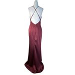 Katie May  Tara Gown in Bordeaux Small Womens Long Maxi Dress Photo 5
