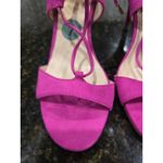 Marc Fisher  Heels Women's Size 7 Pink Suede Lace Up Strappy Stiletto High Heel Photo 7