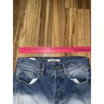 PacSun  Light Blue Ultra High Waisted Slim Fit Distressed‎ Jeans Size 25 Photo 2