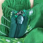 Faithfull the Brand Women’s Ellsa Green Floral Print Shoulder Tie Jumpsuit Photo 7