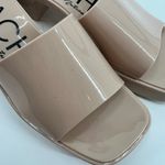 Anthropologie  Beach by Matisse Nude Jelly Block Heel Slide Sandals Shoes size 8 Photo 10