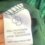 Baltic Born Andi Ribbed Emerald Velvet Wrap Dress Size Small Photo 7