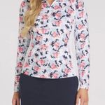 Puma  YouV Borrego Golf 1/4 Zip White Glow / Silver Sky  Size XS New With Tags Photo 0