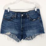 Levi's Levi’s 501 High Rise Denim Cutoff Shorts Distressed Photo 0