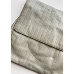 Perry Ellis  • Grey Stripe Flap Handbag Photo 2