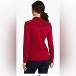 Rafaella  Pointelle Red Cowl Neck Sweater Top Size 1X NWT Photo 1
