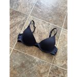 SKIMS  Fits Everybody Scoop Plunge Bra Onyx Size 34A Photo 1