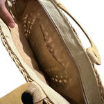 Topshop Colorful straw beach bag, 16" x 15" Photo 5