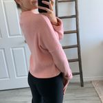 H&M Ribbed Pink Cropped Turtleneck Sweater / Size XS Photo 2
