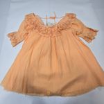 Tularosa Crawford Dress in Cantaloupe Orange Small Photo 2