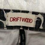 Driftwood Jackie Skinny Animal Chetta Print Black Gray Ivory Jeans Size 28 Photo 2