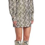 Andamane "BAYLEE" SNAKESKIN JACQUARD MINI Sz L NWT Photo 1