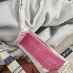 BEACH BABE AUSTRALIA Striped White & Blue One Piece Swimsuit Size 8 Photo 4