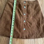 H&M Divided Short A-line skirt with a high waist and buttons at front Size 2 Photo 6