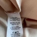 Poema Floral Swirl sleeveless Coral Red dress with belt made in the USA size S Photo 5