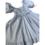 En Saison‎ Danielle Poplin Babydoll Mini Dress Blue Size Medium Photo 11