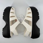 Crocs Stomp Fisherman Sandal Chalk White Black Women 10 Platform Chunky Y2K NWT Photo 5