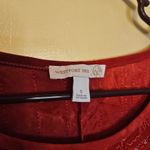 Westport 1962  Size Small S Red Sequin Tie Dye Blouse Sleeveless Boho Top Blouse Photo 2