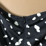 Pretty Little Thing  Ruched Bust Bodycon Dress Dalmatian Print Black‎ 8 Photo 6