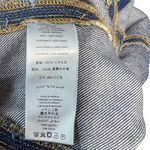 RE/DONE Denim Split-Front Racerback Minidress Dress Blue Size Medium Photo 12