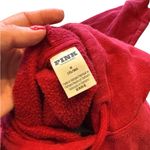 PINK - Victoria's Secret  Red and White Cropped Sweatshirt Photo 3