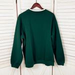 Classic Elements Vtg Embroidered Ugly Christmas Sweatshirt  Green‎ 16W 18W Photo 9