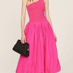 Derek Lam  COLLECTIVE Pink One-Shoulder Drop Waist Bubble Hemline Dress Size XS Photo 0