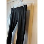Avia  Black Athletic Leggings Cropped Capris Side Pockets Women XL 16/18 Gym # Photo 3