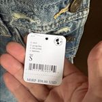 Free People NWT Baxter Denim Overall Dress Grunge Blue Size Small Photo 5