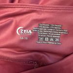 Zyia Active - Red Metallic Light N Tight High Rise Full Length Leggings Sz 14-16 Photo 7