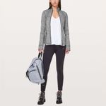 Lululemon  Define Jacket Coat Heathered Black Luon Full Zip Size 4 Photo 2