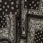 American Bazi Bandanna Print Cargo Jumpsuit Photo 5