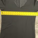 Belongsci Black 3/4 Bell Sleeve V-Neck Above the Knee Shift Dress Size Small Photo 12