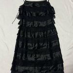 Vintage adrianna tiered 100% silk dress y2k Photo 2